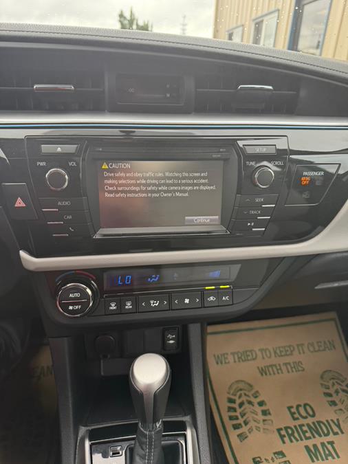2015 Toyota Corolla 4dr Sdn Auto L (Natl), available for sale in East Windsor, Connecticut | Century Auto And Truck. East Windsor, Connecticut 2015 Toyota Corolla 4dr Sdn Auto L (Natl), available for sale in East Windsor, Connecticut | Century Auto And Truck. East Windsor, Connecticut