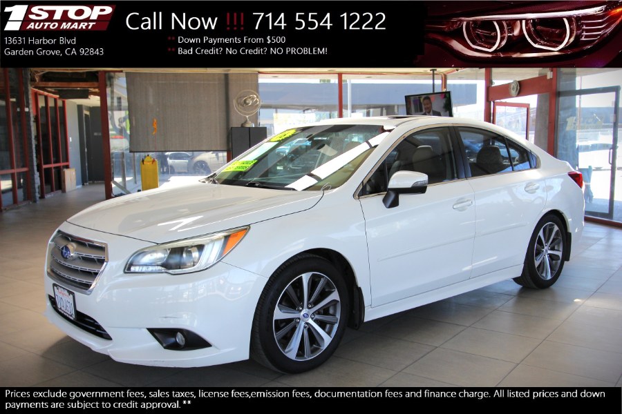 2016 Subaru Legacy 4dr Sdn 2.5i Limited, available for sale in Garden Grove, California | 1 Stop Auto Mart Inc.. Garden Grove, California 2016 Subaru Legacy 4dr Sdn 2.5i Limited, available for sale in Garden Grove, California | 1 Stop Auto Mart Inc.. Garden Grove, California