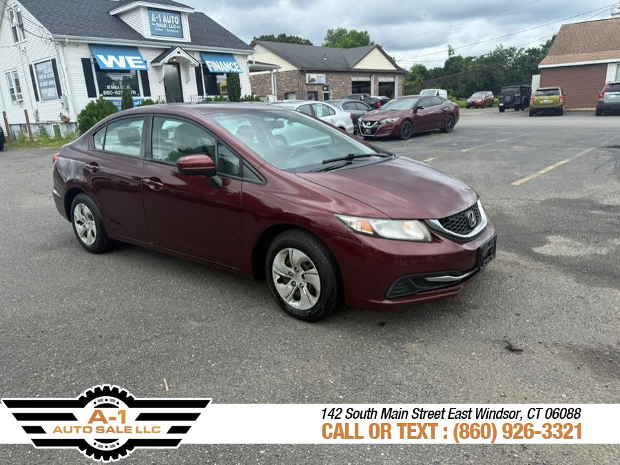 2014 Honda Civic Sedan 4dr CVT LX, available for sale in East Windsor, Connecticut | A1 Auto Sale LLC. East Windsor, Connecticut 2014 Honda Civic Sedan 4dr CVT LX, available for sale in East Windsor, Connecticut | A1 Auto Sale LLC. East Windsor, Connecticut