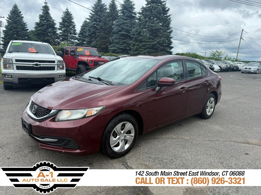 2014 Honda Civic Sedan 4dr CVT LX, available for sale in East Windsor, Connecticut | A1 Auto Sale LLC. East Windsor, Connecticut 2014 Honda Civic Sedan 4dr CVT LX, available for sale in East Windsor, Connecticut | A1 Auto Sale LLC. East Windsor, Connecticut