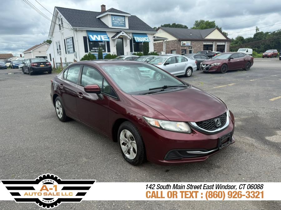 2014 Honda Civic Sedan 4dr CVT LX, available for sale in East Windsor, Connecticut | A1 Auto Sale LLC. East Windsor, Connecticut 2014 Honda Civic Sedan 4dr CVT LX, available for sale in East Windsor, Connecticut | A1 Auto Sale LLC. East Windsor, Connecticut