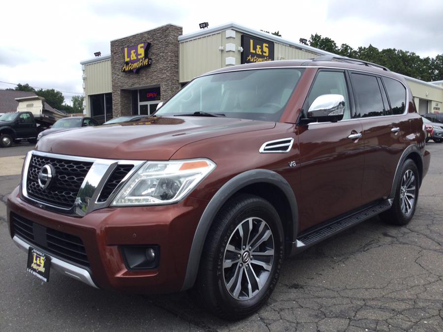 2018 Nissan Armada 4x4 SL, available for sale in Plantsville, Connecticut | L&S Automotive LLC. Plantsville, Connecticut 2018 Nissan Armada 4x4 SL, available for sale in Plantsville, Connecticut | L&S Automotive LLC. Plantsville, Connecticut
