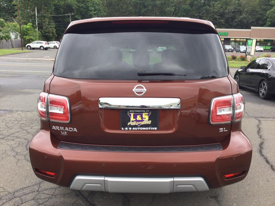 2018 Nissan Armada 4x4 SL, available for sale in Plantsville, Connecticut | L&S Automotive LLC. Plantsville, Connecticut 2018 Nissan Armada 4x4 SL, available for sale in Plantsville, Connecticut | L&S Automotive LLC. Plantsville, Connecticut