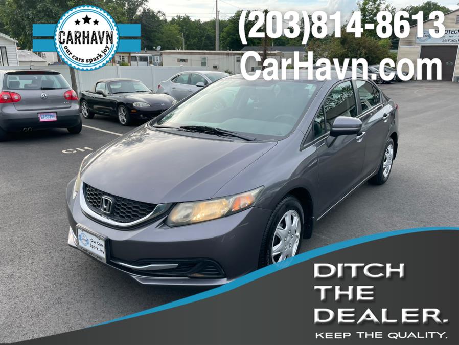 2015 Honda Civic Sedan 4dr CVT LX, available for sale in North Branford, Connecticut | CarHavn. North Branford, Connecticut 2015 Honda Civic Sedan 4dr CVT LX, available for sale in North Branford, Connecticut | CarHavn. North Branford, Connecticut