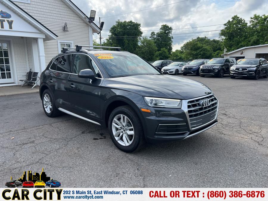 2020 Audi Q5 Premium 45 TFSI quattro, available for sale in East Windsor, Connecticut | Car City LLC. East Windsor, Connecticut 2020 Audi Q5 Premium 45 TFSI quattro, available for sale in East Windsor, Connecticut | Car City LLC. East Windsor, Connecticut