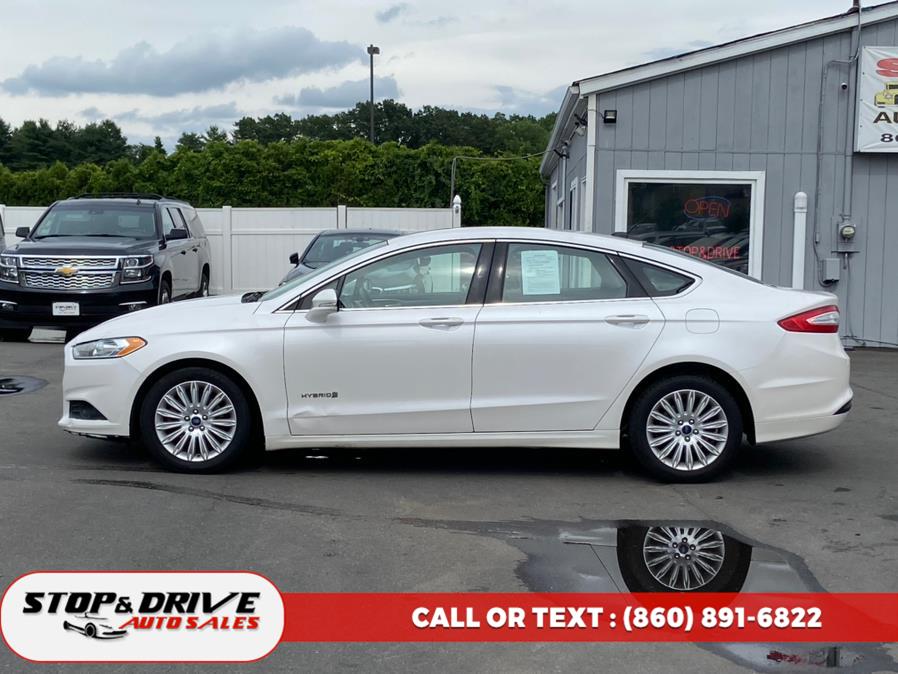 2014 Ford Fusion 4dr Sdn SE Hybrid FWD, available for sale in East Windsor, Connecticut | Stop & Drive Auto Sales. East Windsor, Connecticut 2014 Ford Fusion 4dr Sdn SE Hybrid FWD, available for sale in East Windsor, Connecticut | Stop & Drive Auto Sales. East Windsor, Connecticut
