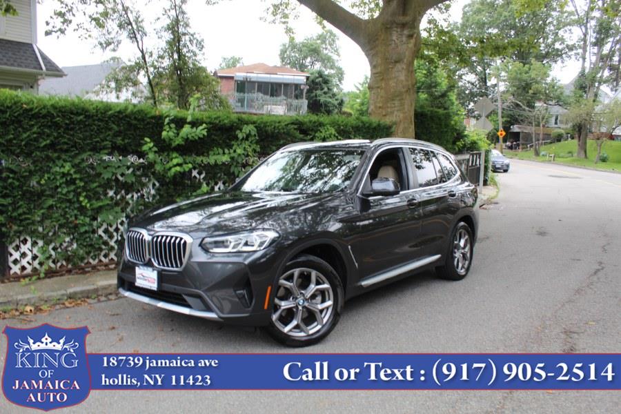 2022 BMW X3 sDrive30i Sports Activity Vehicle, available for sale in Hollis, New York | King of Jamaica Auto Inc. Hollis, New York 2022 BMW X3 sDrive30i Sports Activity Vehicle, available for sale in Hollis, New York | King of Jamaica Auto Inc. Hollis, New York