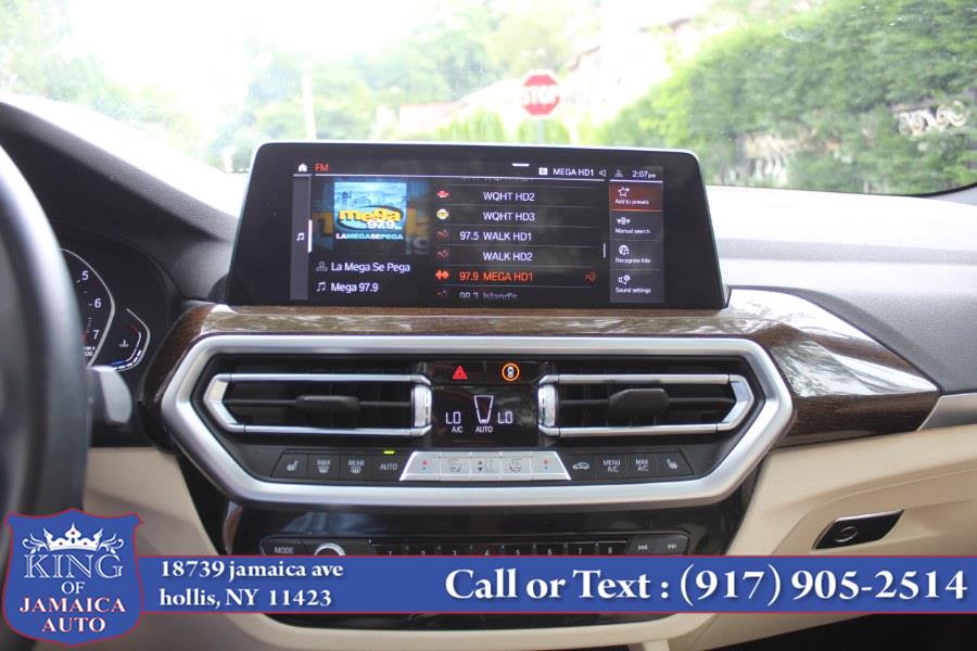 2022 BMW X3 sDrive30i Sports Activity Vehicle, available for sale in Hollis, New York | King of Jamaica Auto Inc. Hollis, New York 2022 BMW X3 sDrive30i Sports Activity Vehicle, available for sale in Hollis, New York | King of Jamaica Auto Inc. Hollis, New York