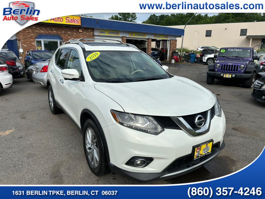 2014 Nissan Rogue AWD 4dr SV, available for sale in Berlin, Connecticut | Berlin Auto Sales LLC. Berlin, Connecticut 2014 Nissan Rogue AWD 4dr SV, available for sale in Berlin, Connecticut | Berlin Auto Sales LLC. Berlin, Connecticut
