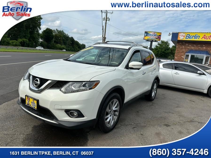 2014 Nissan Rogue AWD 4dr SV, available for sale in Berlin, Connecticut | Berlin Auto Sales LLC. Berlin, Connecticut 2014 Nissan Rogue AWD 4dr SV, available for sale in Berlin, Connecticut | Berlin Auto Sales LLC. Berlin, Connecticut