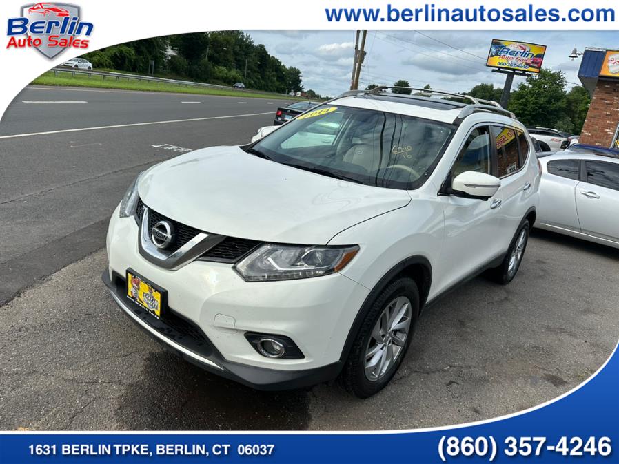 2014 Nissan Rogue AWD 4dr SV, available for sale in Berlin, Connecticut | Berlin Auto Sales LLC. Berlin, Connecticut 2014 Nissan Rogue AWD 4dr SV, available for sale in Berlin, Connecticut | Berlin Auto Sales LLC. Berlin, Connecticut