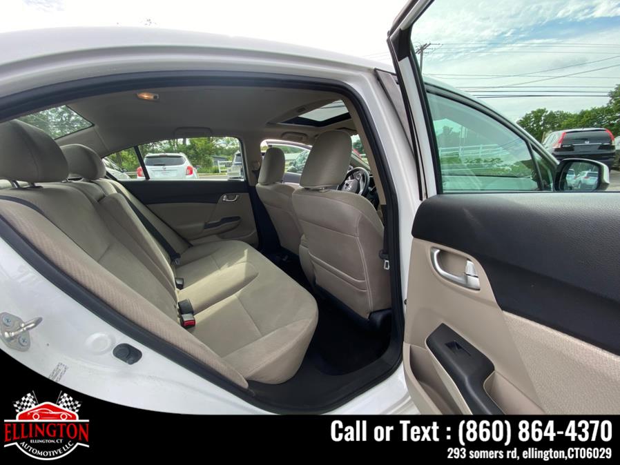 2013 Honda Civic Sdn 4dr Auto EX, available for sale in Ellington, Connecticut | Ellington Automotive LLC. Ellington, Connecticut 2013 Honda Civic Sdn 4dr Auto EX, available for sale in Ellington, Connecticut | Ellington Automotive LLC. Ellington, Connecticut