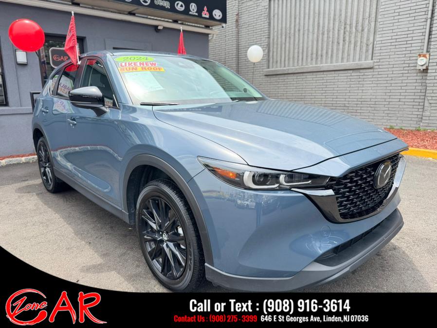 2024 Mazda CX-5 2.5 S Carbon Edition AWD, available for sale in Linden, New Jersey | Car Zone. Linden, New Jersey 2024 Mazda CX-5 2.5 S Carbon Edition AWD, available for sale in Linden, New Jersey | Car Zone. Linden, New Jersey