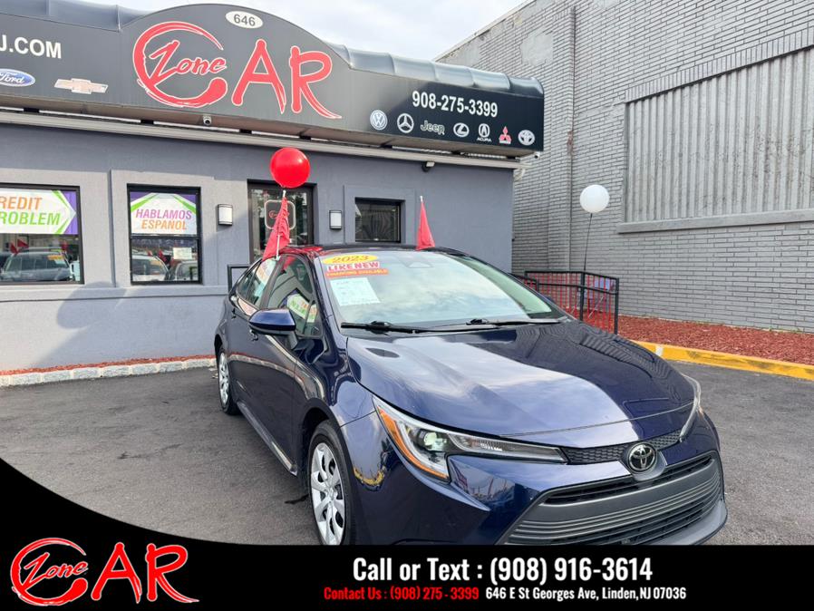 2023 Toyota Corolla LE CVT (Natl), available for sale in Linden, New Jersey | Car Zone. Linden, New Jersey 2023 Toyota Corolla LE CVT (Natl), available for sale in Linden, New Jersey | Car Zone. Linden, New Jersey