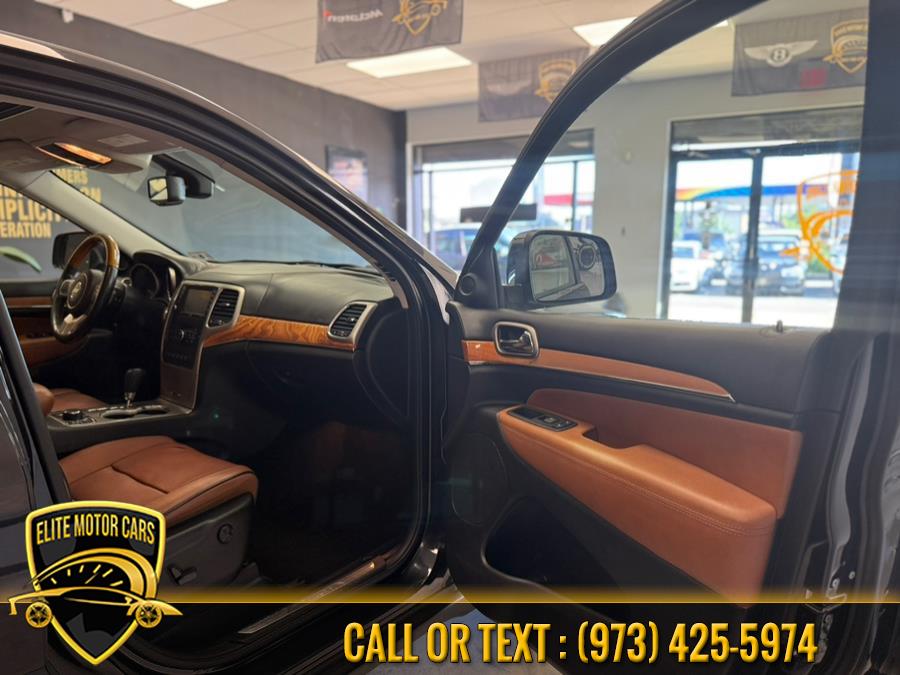2013 Jeep Grand Cherokee 4WD 4dr Overland, available for sale in Newark, New Jersey | Elite Motor Cars. Newark, New Jersey 2013 Jeep Grand Cherokee 4WD 4dr Overland, available for sale in Newark, New Jersey | Elite Motor Cars. Newark, New Jersey