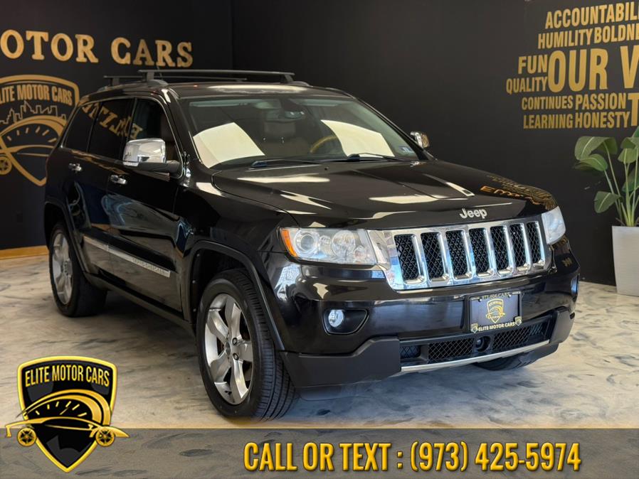 2013 Jeep Grand Cherokee 4WD 4dr Overland, available for sale in Newark, New Jersey | Elite Motor Cars. Newark, New Jersey 2013 Jeep Grand Cherokee 4WD 4dr Overland, available for sale in Newark, New Jersey | Elite Motor Cars. Newark, New Jersey