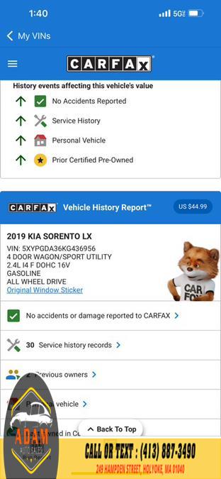 2019 Kia Sorento LX AWD, available for sale in Holyoke, Massachusetts | Adam Auto Sales. Holyoke, Massachusetts 2019 Kia Sorento LX AWD, available for sale in Holyoke, Massachusetts | Adam Auto Sales. Holyoke, Massachusetts