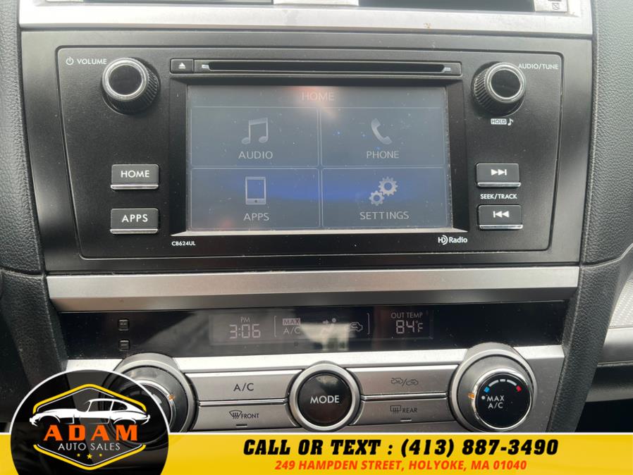 2015 Subaru Outback 4dr Wgn 2.5i PZEV, available for sale in Holyoke, Massachusetts | Adam Auto Sales. Holyoke, Massachusetts 2015 Subaru Outback 4dr Wgn 2.5i PZEV, available for sale in Holyoke, Massachusetts | Adam Auto Sales. Holyoke, Massachusetts