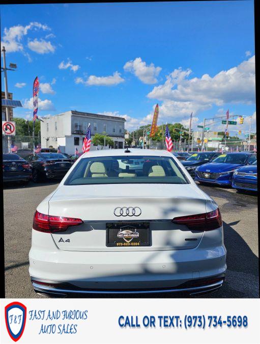 2021 Audi A4 40 TFSI Premium Sedan 4D, available for sale in Newark, New Jersey | Fast and Furious Auto Sales. Newark, New Jersey 2021 Audi A4 40 TFSI Premium Sedan 4D, available for sale in Newark, New Jersey | Fast and Furious Auto Sales. Newark, New Jersey