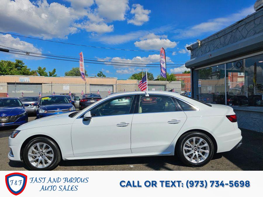 2021 Audi A4 40 TFSI Premium Sedan 4D, available for sale in Newark, New Jersey | Fast and Furious Auto Sales. Newark, New Jersey 2021 Audi A4 40 TFSI Premium Sedan 4D, available for sale in Newark, New Jersey | Fast and Furious Auto Sales. Newark, New Jersey