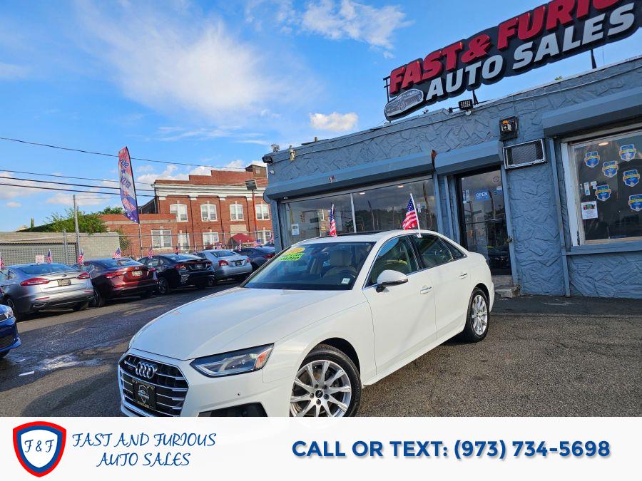 2021 Audi A4 40 TFSI Premium Sedan 4D, available for sale in Newark, New Jersey | Fast and Furious Auto Sales. Newark, New Jersey 2021 Audi A4 40 TFSI Premium Sedan 4D, available for sale in Newark, New Jersey | Fast and Furious Auto Sales. Newark, New Jersey