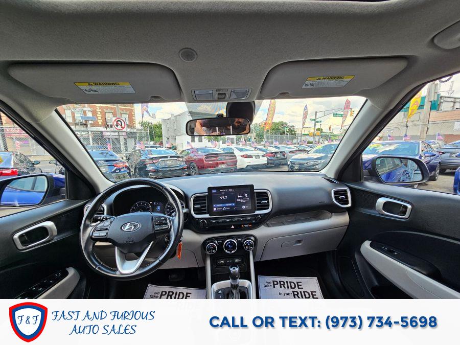 2022 Hyundai Venue SEL Sport Utility 4D, available for sale in Newark, New Jersey | Fast and Furious Auto Sales. Newark, New Jersey 2022 Hyundai Venue SEL Sport Utility 4D, available for sale in Newark, New Jersey | Fast and Furious Auto Sales. Newark, New Jersey