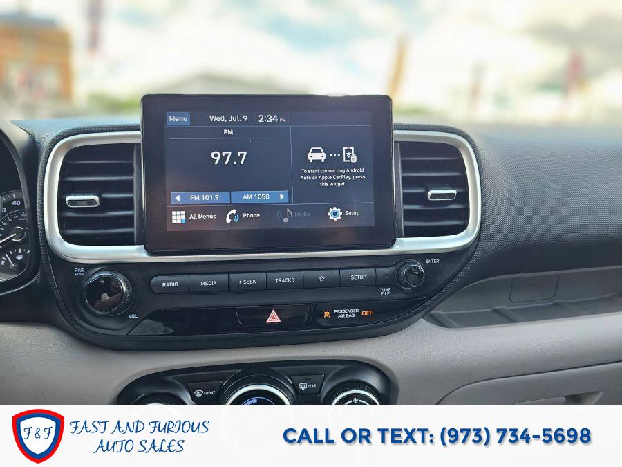 2022 Hyundai Venue SEL Sport Utility 4D, available for sale in Newark, New Jersey | Fast and Furious Auto Sales. Newark, New Jersey 2022 Hyundai Venue SEL Sport Utility 4D, available for sale in Newark, New Jersey | Fast and Furious Auto Sales. Newark, New Jersey