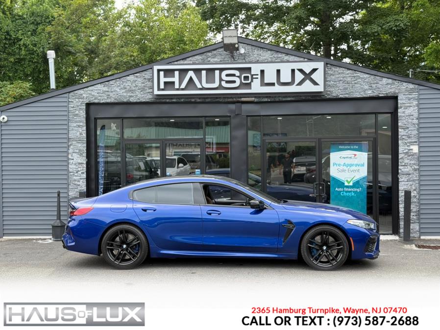 2022 BMW M8 Competition Gran Coupe, available for sale in Wayne, New Jersey | Haus of Lux. Wayne, New Jersey 2022 BMW M8 Competition Gran Coupe, available for sale in Wayne, New Jersey | Haus of Lux. Wayne, New Jersey