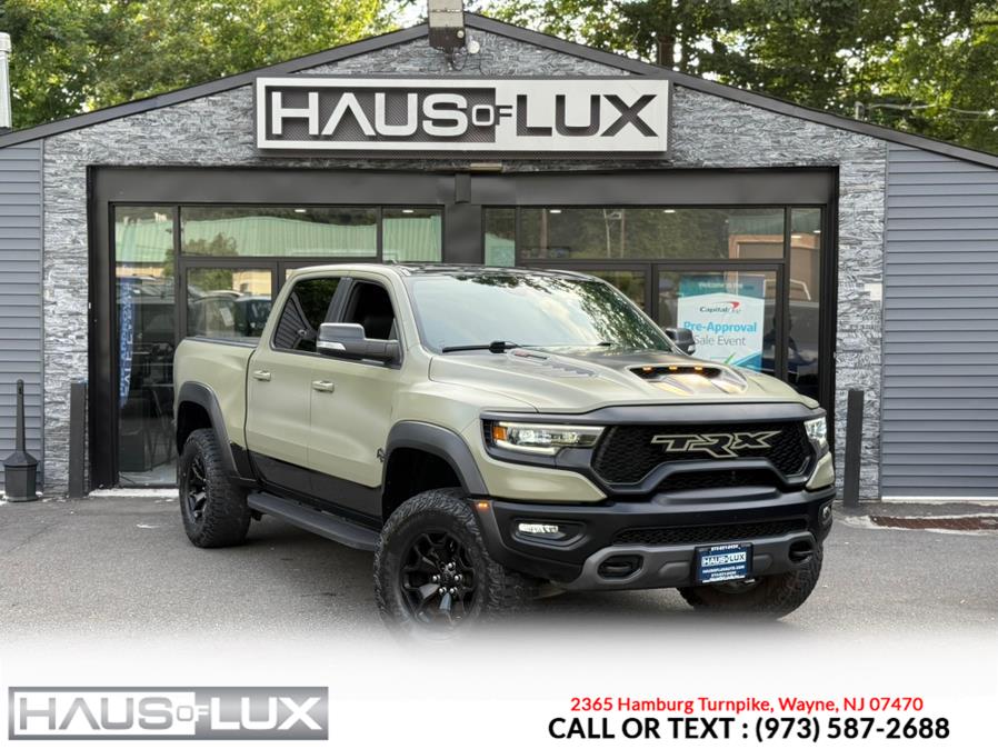 2021 Ram 1500 TRX 4x4 Crew Cab 5''7" Box, available for sale in Wayne, New Jersey | Haus of Lux. Wayne, New Jersey 2021 Ram 1500 TRX 4x4 Crew Cab 5''7" Box, available for sale in Wayne, New Jersey | Haus of Lux. Wayne, New Jersey