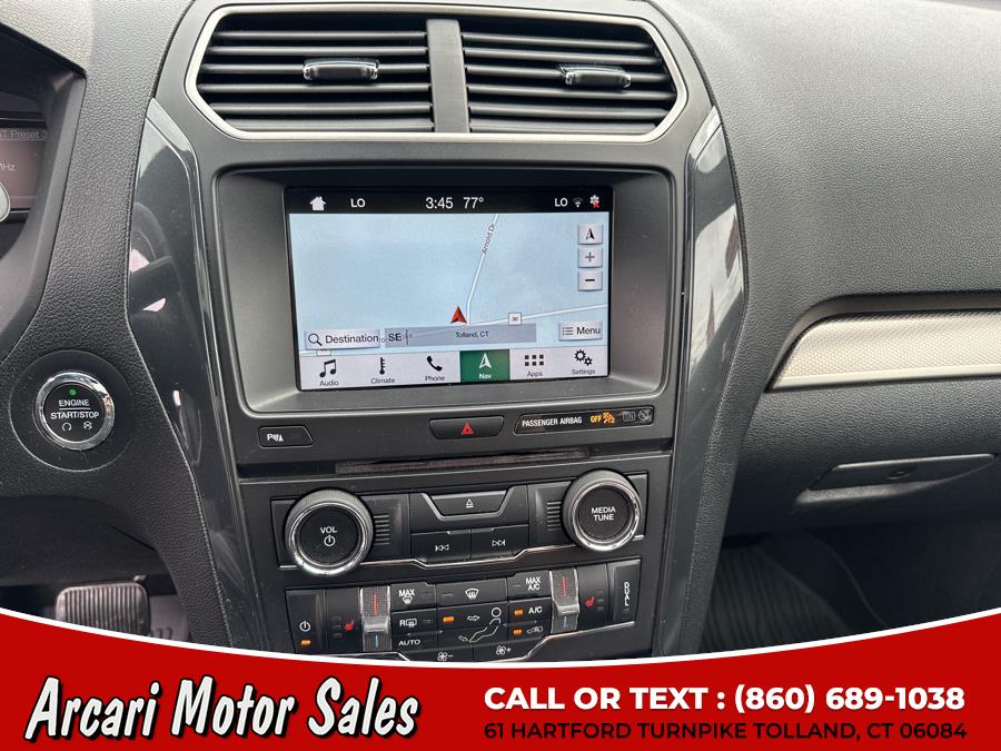 2018 Ford Explorer XLT 4WD, available for sale in Tolland, Connecticut | Arcari Motor Sales. Tolland, Connecticut 2018 Ford Explorer XLT 4WD, available for sale in Tolland, Connecticut | Arcari Motor Sales. Tolland, Connecticut