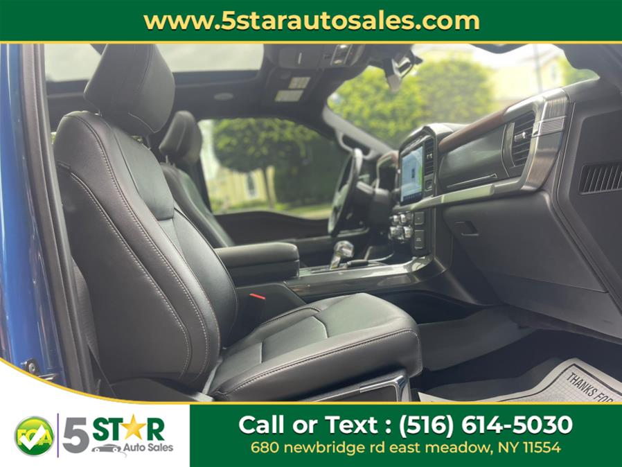 2022 Ford F-150 LARIAT 4WD SuperCrew 5.5'' Box, available for sale in East Meadow, New York | 5 Star Auto Sales Inc. East Meadow, New York 2022 Ford F-150 LARIAT 4WD SuperCrew 5.5'' Box, available for sale in East Meadow, New York | 5 Star Auto Sales Inc. East Meadow, New York
