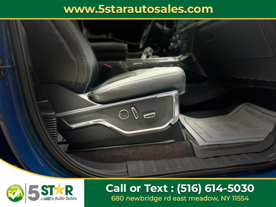 2022 Ford F-150 LARIAT 4WD SuperCrew 5.5'' Box, available for sale in East Meadow, New York | 5 Star Auto Sales Inc. East Meadow, New York 2022 Ford F-150 LARIAT 4WD SuperCrew 5.5'' Box, available for sale in East Meadow, New York | 5 Star Auto Sales Inc. East Meadow, New York