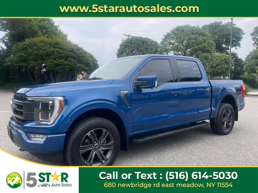 2022 Ford F-150 LARIAT 4WD SuperCrew 5.5'' Box, available for sale in East Meadow, New York | 5 Star Auto Sales Inc. East Meadow, New York 2022 Ford F-150 LARIAT 4WD SuperCrew 5.5'' Box, available for sale in East Meadow, New York | 5 Star Auto Sales Inc. East Meadow, New York