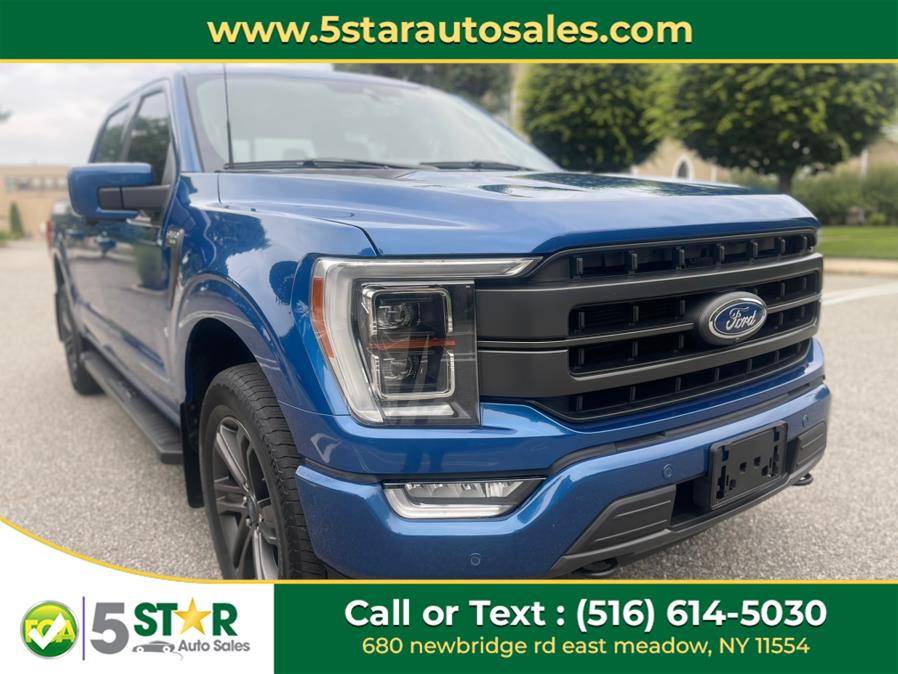 2022 Ford F-150 LARIAT 4WD SuperCrew 5.5'' Box, available for sale in East Meadow, New York | 5 Star Auto Sales Inc. East Meadow, New York 2022 Ford F-150 LARIAT 4WD SuperCrew 5.5'' Box, available for sale in East Meadow, New York | 5 Star Auto Sales Inc. East Meadow, New York