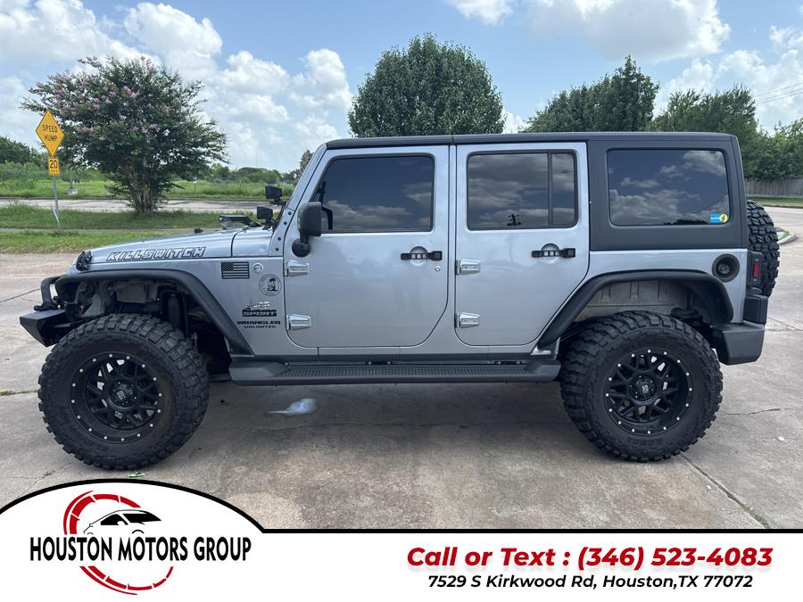 2013 Jeep Wrangler Unlimited 4WD 4dr Sport, available for sale in Houston, Texas | Houston Motors Group LLC. Houston, Texas 2013 Jeep Wrangler Unlimited 4WD 4dr Sport, available for sale in Houston, Texas | Houston Motors Group LLC. Houston, Texas