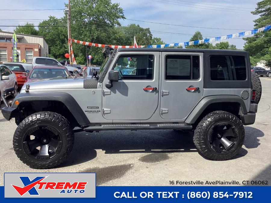 2013 Jeep Wrangler Unlimited 4WD 4dr Sport, available for sale in Plainville, Connecticut | Xtreme Auto. Plainville, Connecticut 2013 Jeep Wrangler Unlimited 4WD 4dr Sport, available for sale in Plainville, Connecticut | Xtreme Auto. Plainville, Connecticut