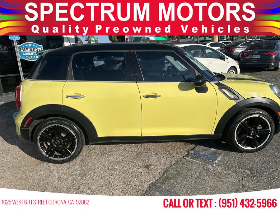 2012 MINI Cooper Countryman FWD 4dr S, available for sale in Corona, California | Spectrum Motors. Corona, California 2012 MINI Cooper Countryman FWD 4dr S, available for sale in Corona, California | Spectrum Motors. Corona, California