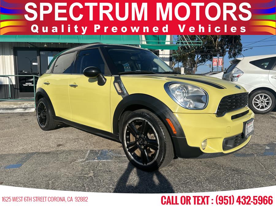 2012 MINI Cooper Countryman FWD 4dr S, available for sale in Corona, California | Spectrum Motors. Corona, California 2012 MINI Cooper Countryman FWD 4dr S, available for sale in Corona, California | Spectrum Motors. Corona, California