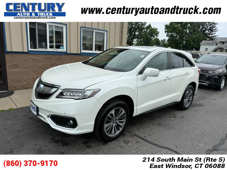 2017 Acura RDX AWD w/Advance Pkg, available for sale in East Windsor, Connecticut | Century Auto And Truck. East Windsor, Connecticut