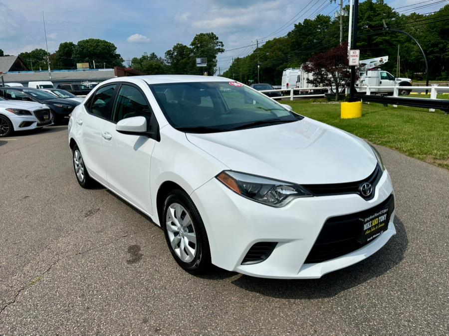 2016 Toyota Corolla 4dr Sdn CVT LE (Natl), available for sale in South Windsor, Connecticut | Mike And Tony Auto Sales, Inc. South Windsor, Connecticut 2016 Toyota Corolla 4dr Sdn CVT LE (Natl), available for sale in South Windsor, Connecticut | Mike And Tony Auto Sales, Inc. South Windsor, Connecticut