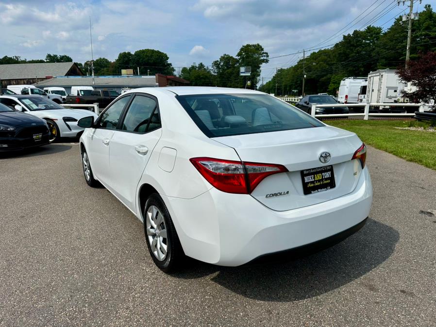 2016 Toyota Corolla 4dr Sdn CVT LE (Natl), available for sale in South Windsor, Connecticut | Mike And Tony Auto Sales, Inc. South Windsor, Connecticut 2016 Toyota Corolla 4dr Sdn CVT LE (Natl), available for sale in South Windsor, Connecticut | Mike And Tony Auto Sales, Inc. South Windsor, Connecticut