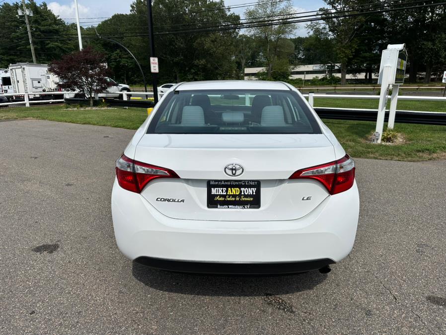 2016 Toyota Corolla 4dr Sdn CVT LE (Natl), available for sale in South Windsor, Connecticut | Mike And Tony Auto Sales, Inc. South Windsor, Connecticut 2016 Toyota Corolla 4dr Sdn CVT LE (Natl), available for sale in South Windsor, Connecticut | Mike And Tony Auto Sales, Inc. South Windsor, Connecticut