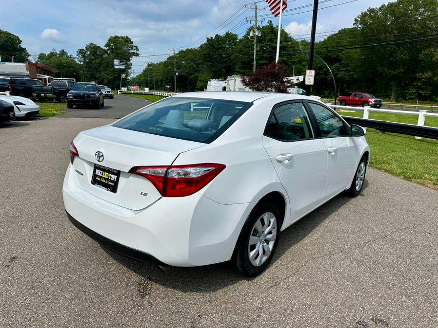 2016 Toyota Corolla 4dr Sdn CVT LE (Natl), available for sale in South Windsor, Connecticut | Mike And Tony Auto Sales, Inc. South Windsor, Connecticut 2016 Toyota Corolla 4dr Sdn CVT LE (Natl), available for sale in South Windsor, Connecticut | Mike And Tony Auto Sales, Inc. South Windsor, Connecticut