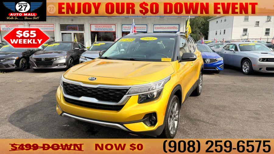 Used 2021 Kia Seltos in Linden, New Jersey | Route 27 Auto Mall. Linden, New Jersey