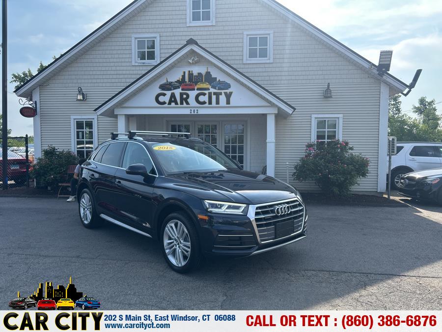 2018 Audi Q5 2.0 TFSI Premium Plus, available for sale in East Windsor, Connecticut | Car City LLC. East Windsor, Connecticut 2018 Audi Q5 2.0 TFSI Premium Plus, available for sale in East Windsor, Connecticut | Car City LLC. East Windsor, Connecticut