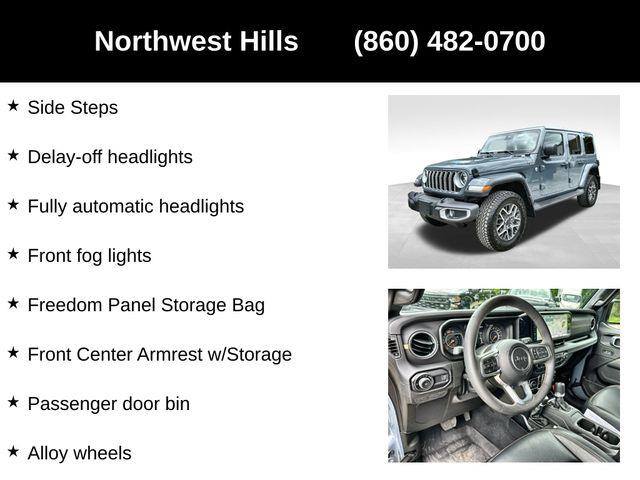 2024 Jeep Wrangler Sahara, available for sale in Avon, Connecticut | Sullivan Automotive Group. Avon, Connecticut 2024 Jeep Wrangler Sahara, available for sale in Avon, Connecticut | Sullivan Automotive Group. Avon, Connecticut