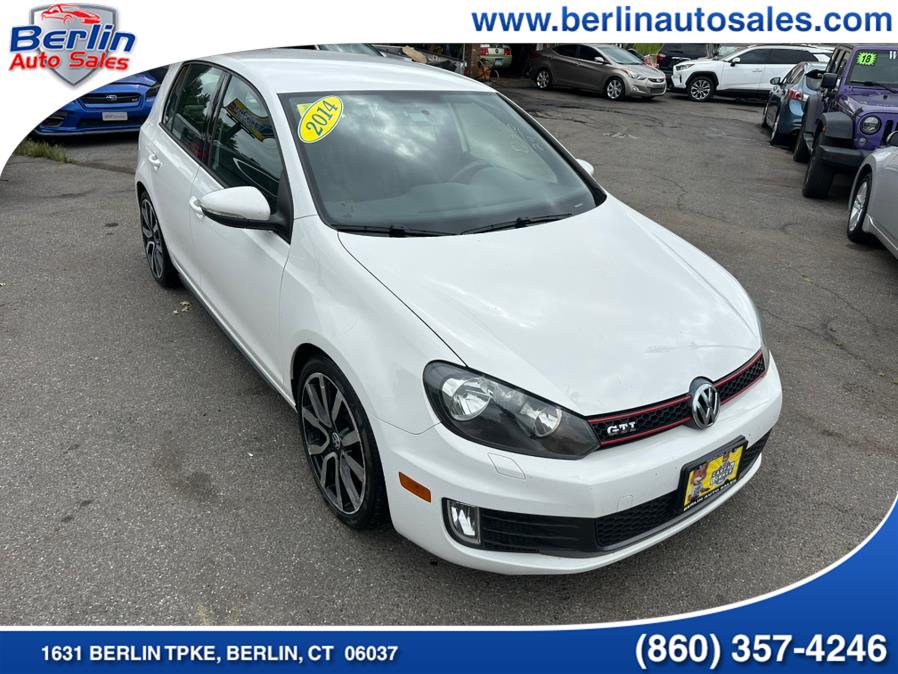 2014 Volkswagen GTI 4dr HB DSG Wolfsburg PZEV, available for sale in Berlin, Connecticut | Berlin Auto Sales LLC. Berlin, Connecticut 2014 Volkswagen GTI 4dr HB DSG Wolfsburg PZEV, available for sale in Berlin, Connecticut | Berlin Auto Sales LLC. Berlin, Connecticut