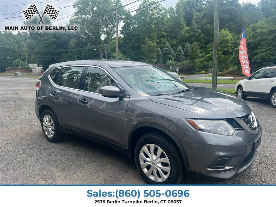 2016 Nissan Rogue AWD 4dr SV, available for sale in Berlin, Connecticut | Main Auto of Berlin. Berlin, Connecticut 2016 Nissan Rogue AWD 4dr SV, available for sale in Berlin, Connecticut | Main Auto of Berlin. Berlin, Connecticut
