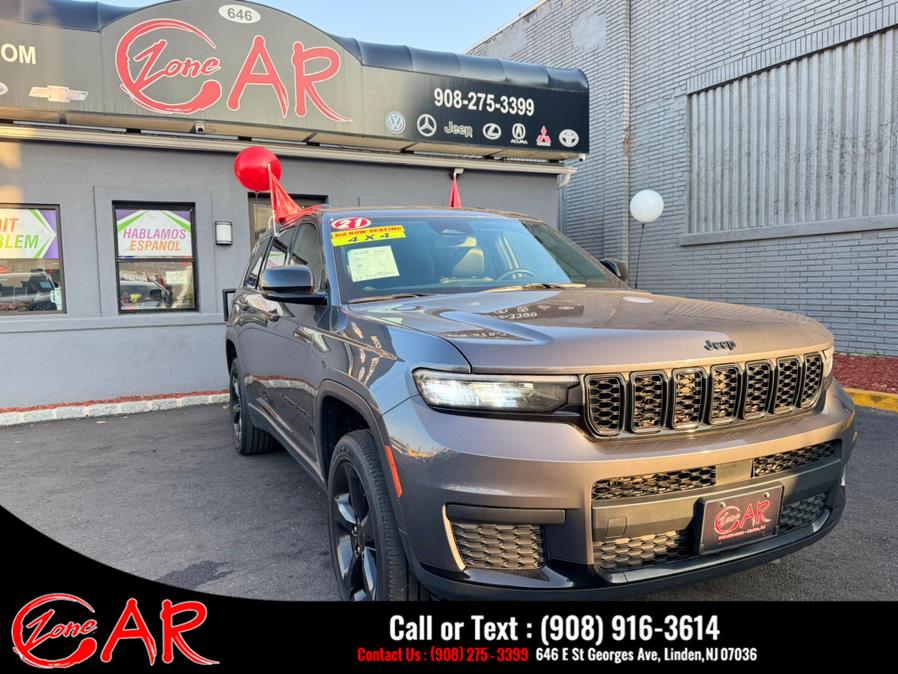 2021 Jeep Grand Cherokee L Altitude 4x4, available for sale in Linden, New Jersey | Car Zone. Linden, New Jersey 2021 Jeep Grand Cherokee L Altitude 4x4, available for sale in Linden, New Jersey | Car Zone. Linden, New Jersey