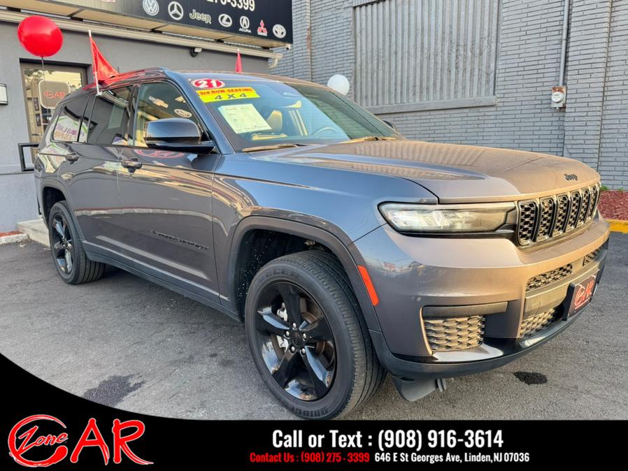 2021 Jeep Grand Cherokee L Altitude 4x4, available for sale in Linden, New Jersey | Car Zone. Linden, New Jersey 2021 Jeep Grand Cherokee L Altitude 4x4, available for sale in Linden, New Jersey | Car Zone. Linden, New Jersey